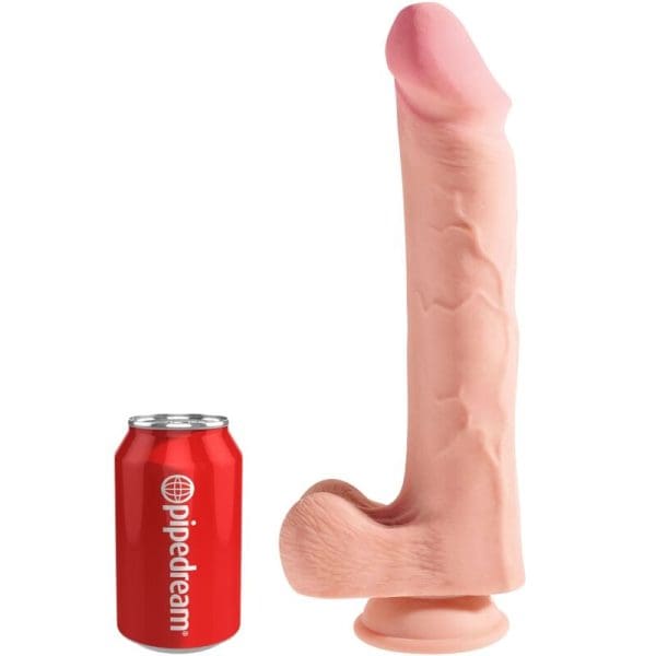 KING COCK - REALISTIC PENIS WITH BALLS 3D 24.8 CM LIGHT 6